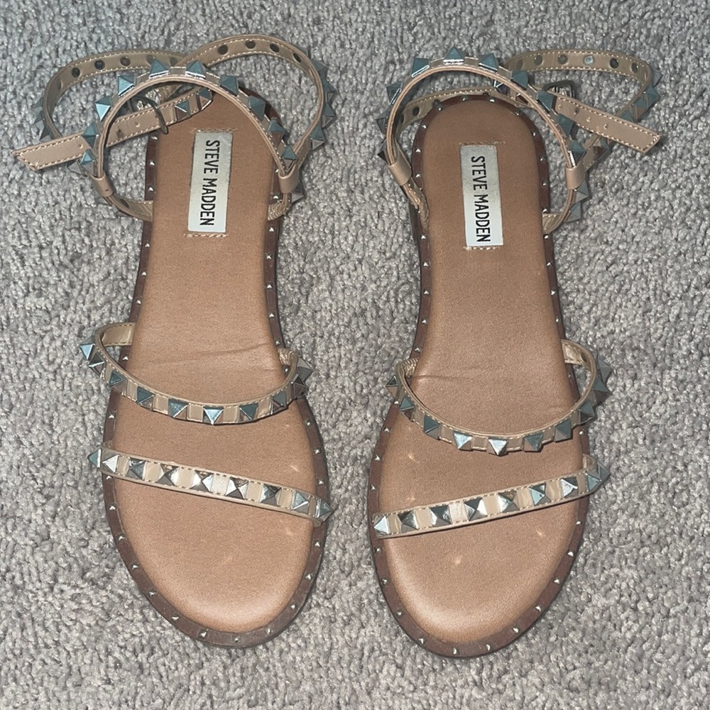 Lightly used strappy sandals